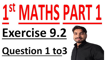 FSC Math book 1 ch 9,Lec 1,Exercise 9.2 Q no 1, 2 & 3 Math Chapter 9 Fundamentals of Trigonometry
