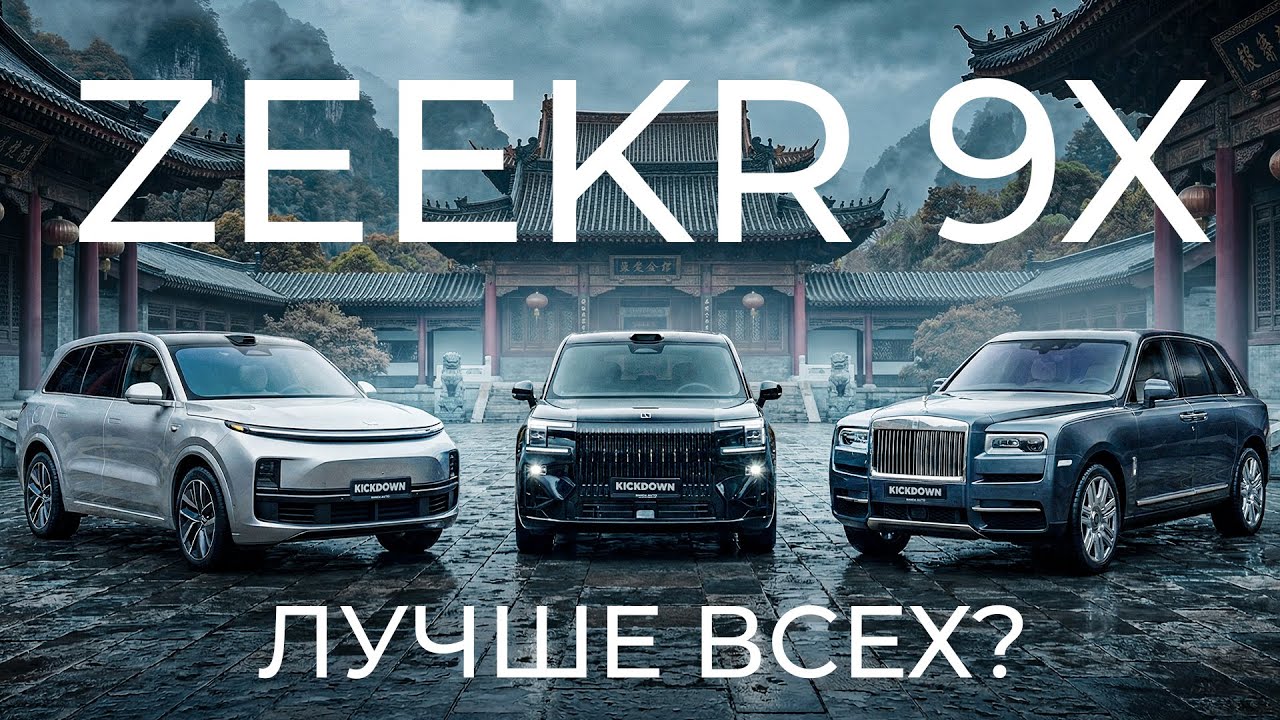 ZEEKR 9X против Li L9 и Rolls-Royce. Полный обзор от владельца. ULTRA или MAX?