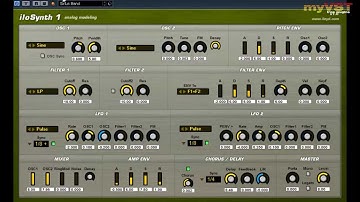 iloSynth 1 - Free VST - myVST Demo