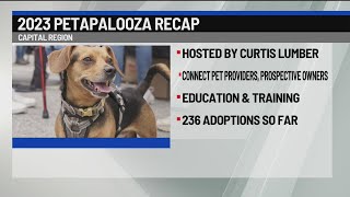 Hundreds adopted from 2023 Petapalooza
