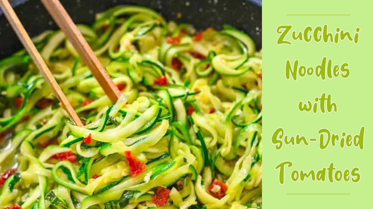 VEGETARIAN Recipe Projects|🍜𝗭𝗨𝗖𝗖𝗛𝗜𝗡𝗜 𝗡𝗢𝗢𝗗𝗟𝗘𝗦 𝗪𝗜𝗧𝗛 𝗦𝗨𝗡-𝗗𝗥𝗜𝗘𝗗 𝗧𝗢𝗠𝗔𝗧𝗢𝗘𝗦🍜