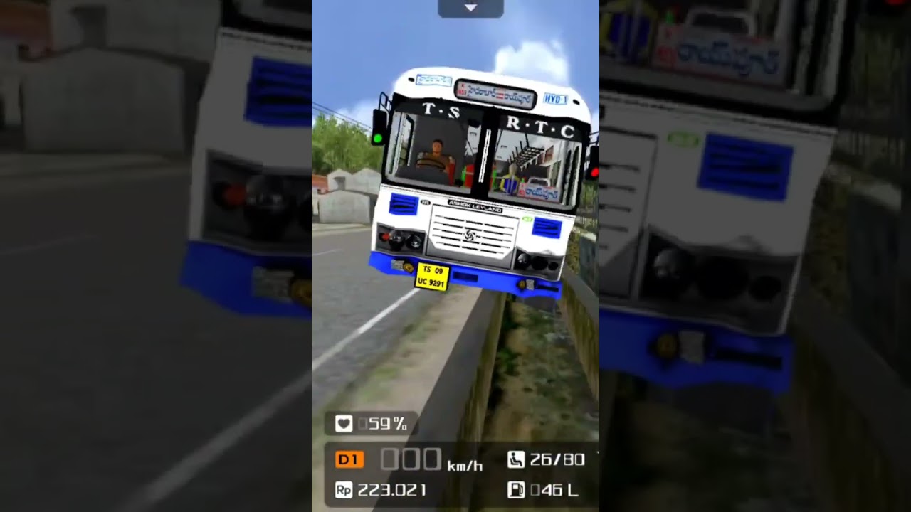TS RTC BUS ACCIDENT 🥹🥹