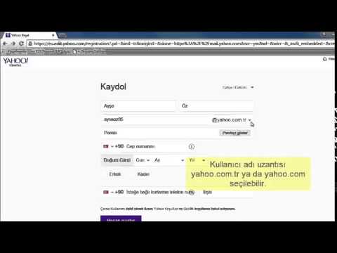Video: Yahoo Postası Nasıl Kurulur