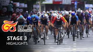 Tour Of Guangxi 2025 - Stage 3 Highlights - Can No One Stop Frenchman Paul Magnier Now ?
