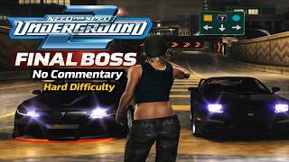 NFS Underground 2 Final Boss - Caleb Race | RX-7 vs GTO | No Commentary (Hard Difficulty)