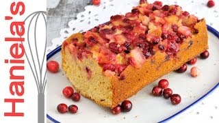 CRANBERRY APPLE BREAD, HANIELA'S