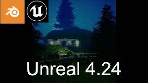 Hobbit house 3d render in Unreal Engine