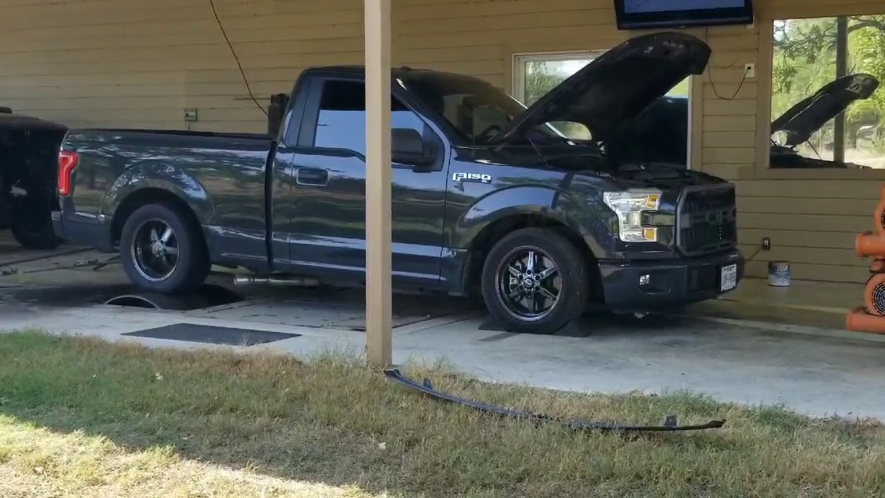 Twin Turbo 5.0 Coyote F150 on the Dyno YouTube