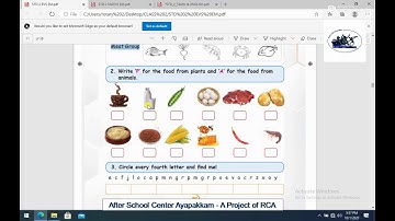 Rotary Club of Ambattur Class 2nd EVS Food & Health Part 3 Evaluation