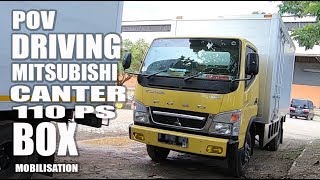 POV DRIVING MITSUBISHI CANTER 110PS BOX