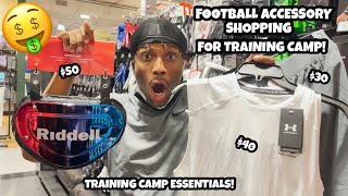 Football Accessory Shopping For Training Camp!🤑🔥 Every Player Needs These For Fall Camp