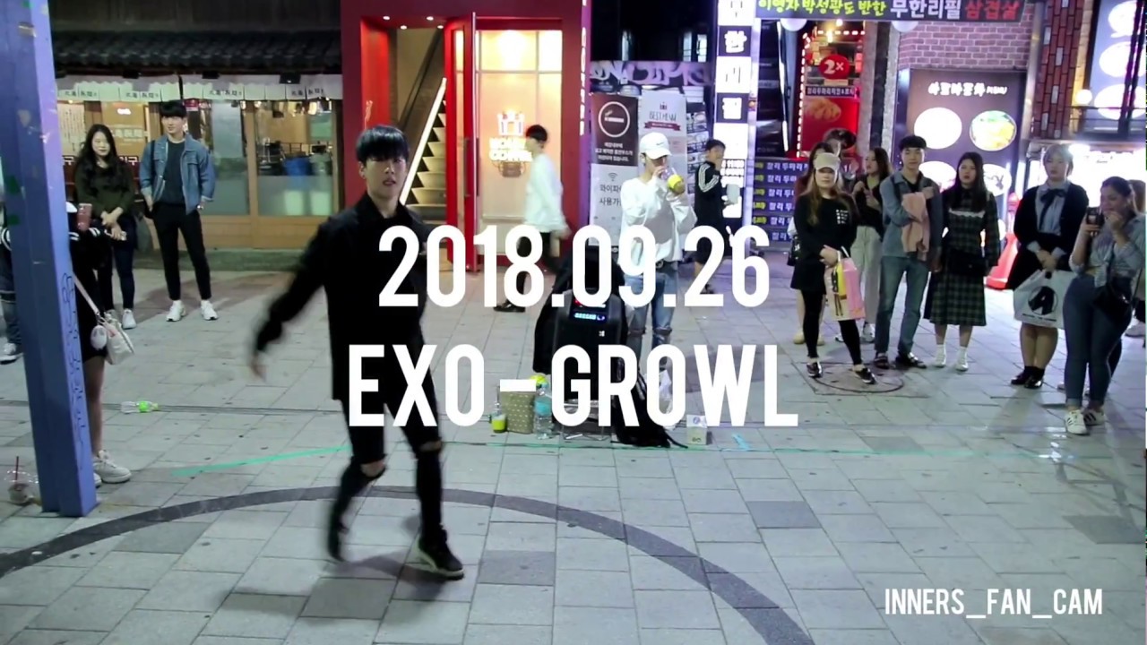 [KPOP IN PUBLIC] [innerS _ 이너스] 180926 홍대공연 2차 / EXO 엑소 - 으르렁 growl / 김효진 solo