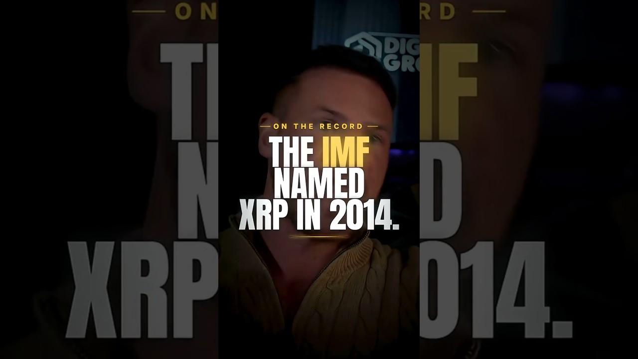 The IMF named XRP before Ripple did. - YouTube
