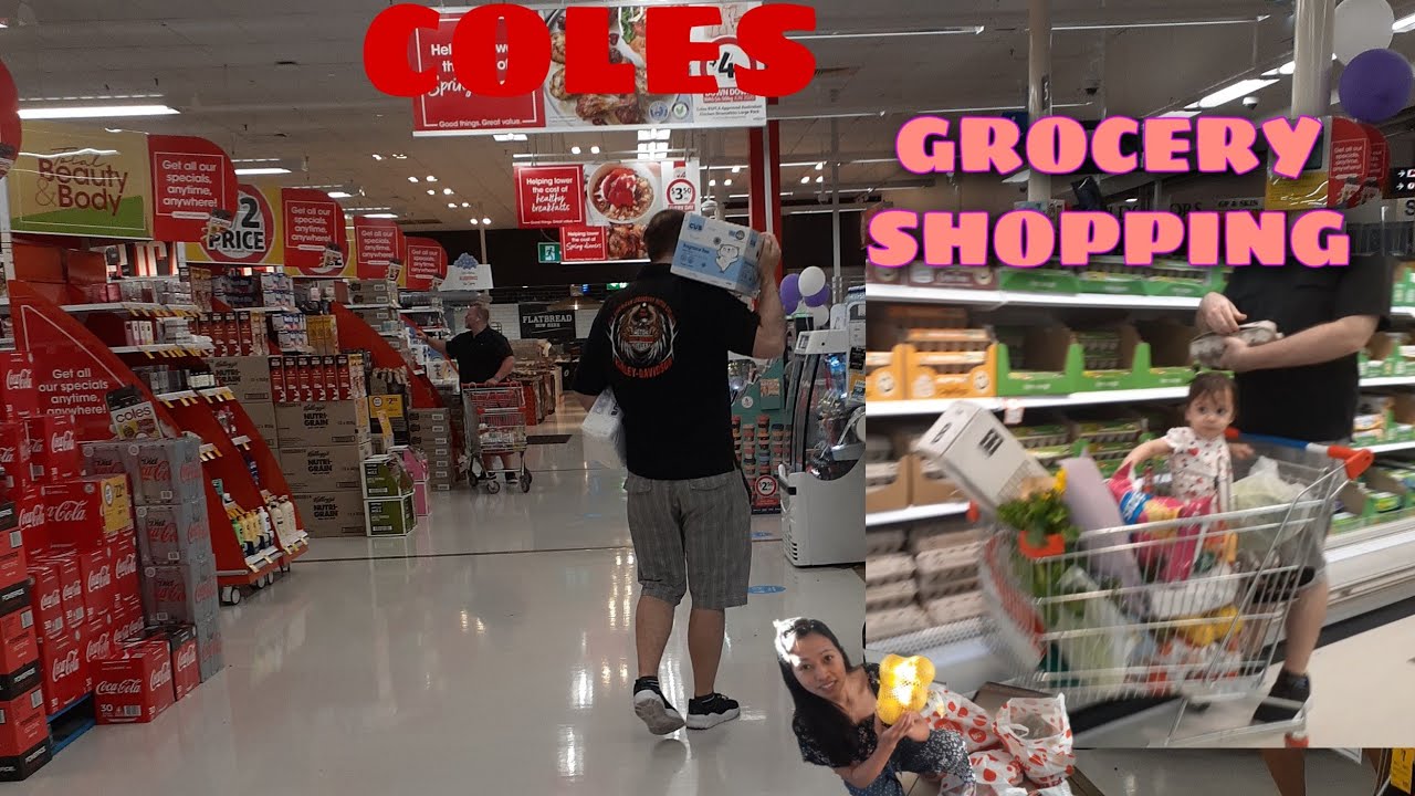 GROCERY AT COLES AUSTRALIA HAUL YouTube