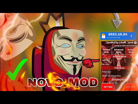 NOVO MOD MENU AMONG US (SEMPRE IMPOSTOR) + ANT-BAN CHAT LIVRE ATUALIZADO  2022.7.6.THE ELECTRIC 