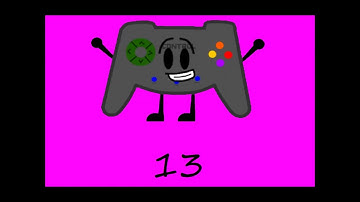 By The Numbers List (Brawl Of The Objects Edition)