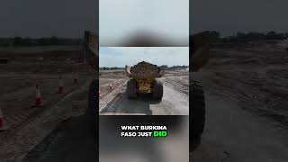 Burkina Faso Builds Own Roads: 60 Years Later! #shorts