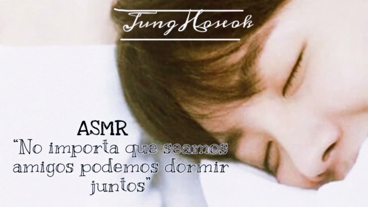 “No importa que seamos amigos podemos dormir juntos” ASMR ✨ Imagina con Hoseok✨