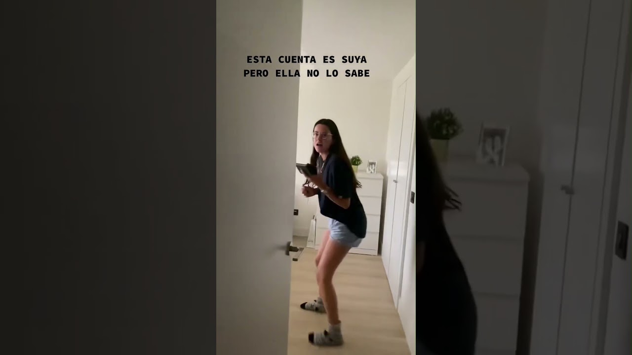 Cute reaction to being scared 😂 