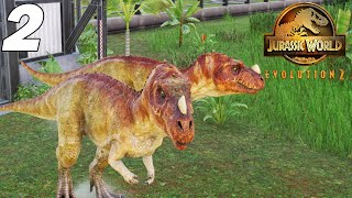 Mes premiers gros carnivores arrivent  ! Jurassic World Evolution 2 EP 2