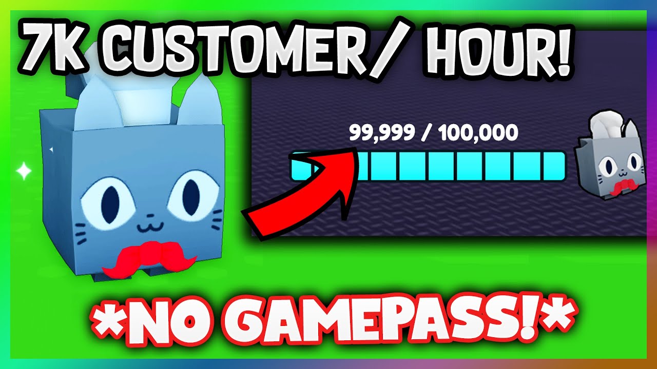 *FAST WAY* to get 100k Customer Served under a DAY in My Restaurant! *NO GAMEPASS*