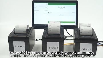 Simultaneous Multi Printer Work Between Order Station and Kitchen