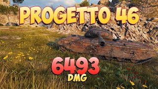 картинка: Progetto 46 • Его лучшая битва! - 5 Фрагов 6.4K Урона • Мир Танков