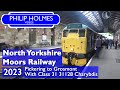Class 31 31128 Charybdis Pickering to Grosmont | North Yorkshire Moors Railway 2023