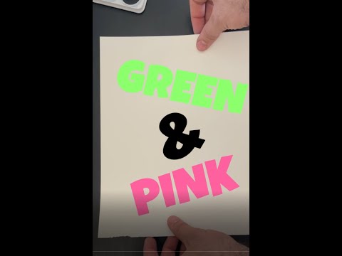 Video: Watter kleur pas by pienk?