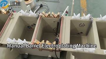 Manual barrel electroplating machine#customized#electro#plating