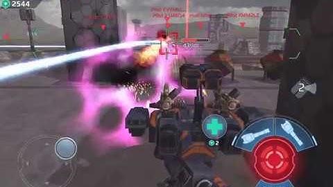 War Robots Test Server 5.0 New ADVANCED REPAIR UNIT, ANTICONTROL, DEATH MARK & EFFECTS Gameplay