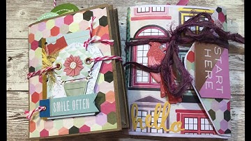 Use an Entire 12x12 Paper Pad- Envelope Flip book and Paper bag Flip book