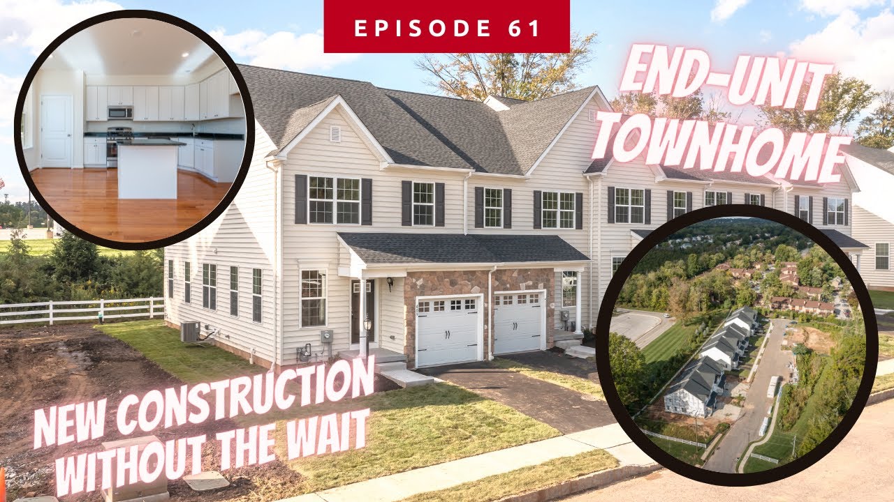 Brand New EndUnit Townhome For Sale in Eagleville, PA YouTube