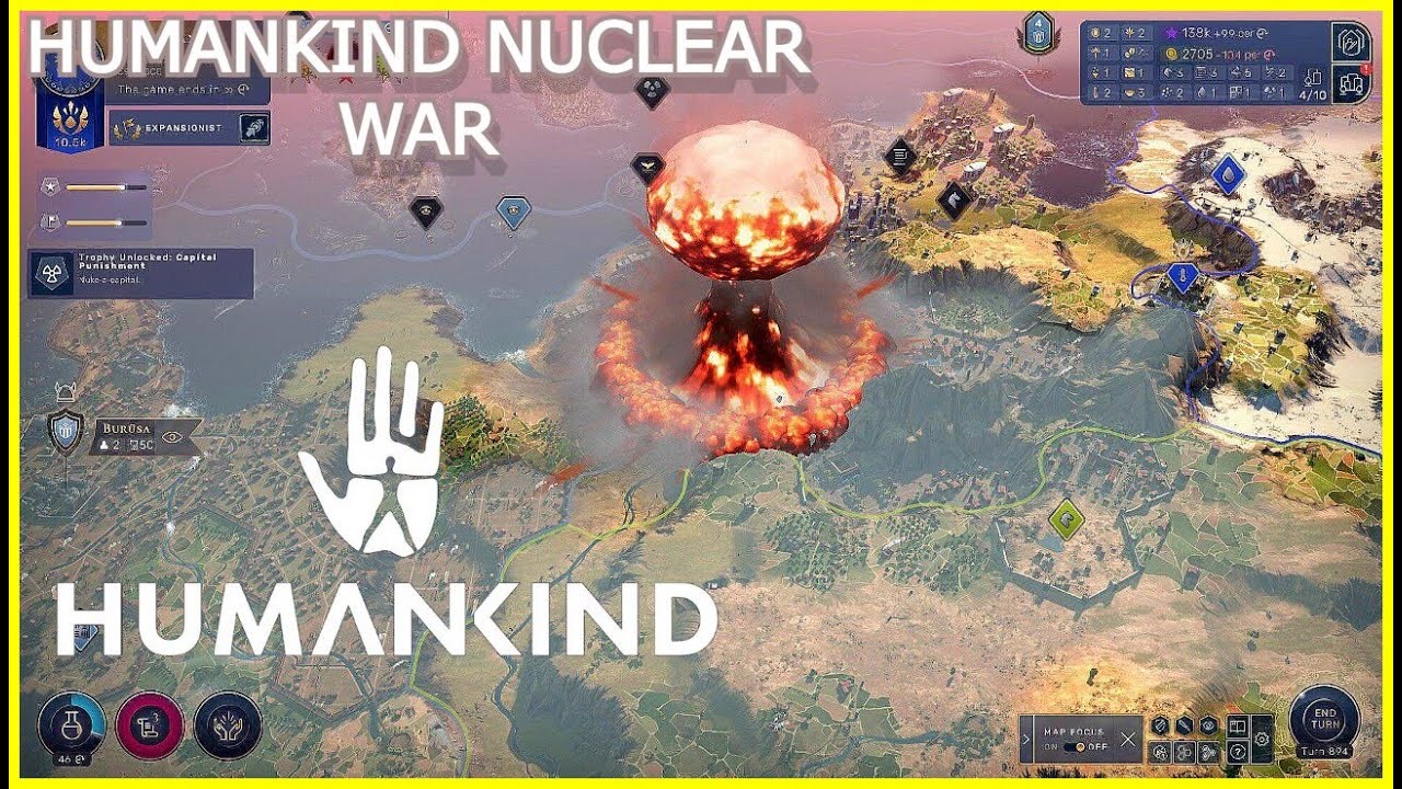 I Launched Nukes At Every City  | Humankind Nuclear war