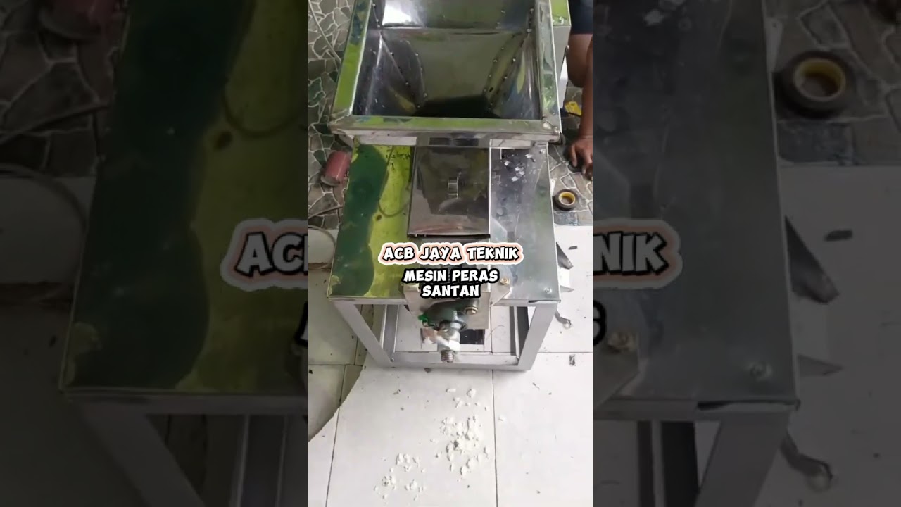 Ready mesin peras santan 