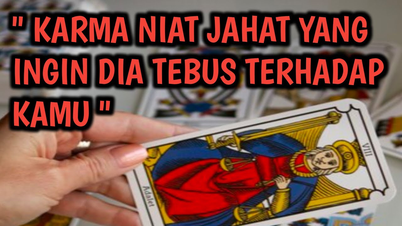 " INGIN DIA TEBUS TERHADAP KAMU "