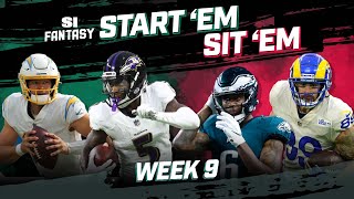 Week 9 Start 'Em, Sit 'Em: Set A Winning Fantasy Lineup! | Sports Illustrated
