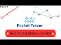 #24 : Cisco Packet Tracer : STP (Spanning Tree) : La Boucle Réseau qui Détruit un Réseau ⚠️