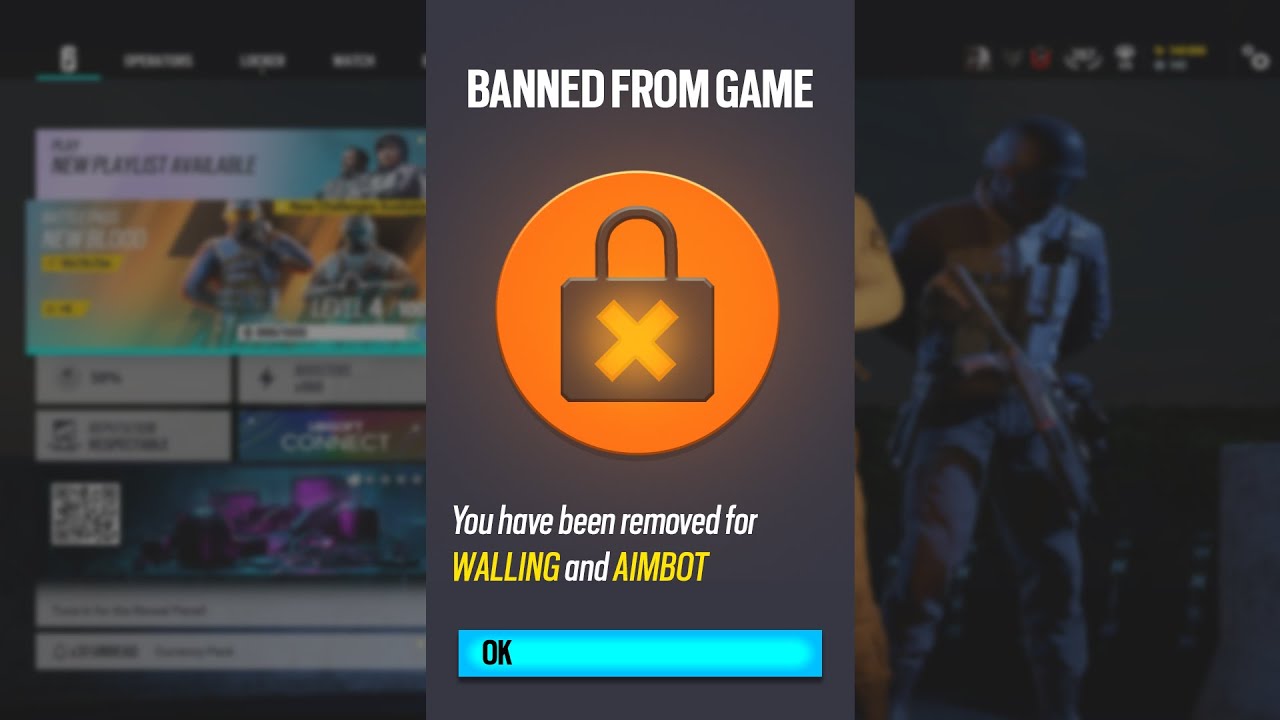 i actually got banned