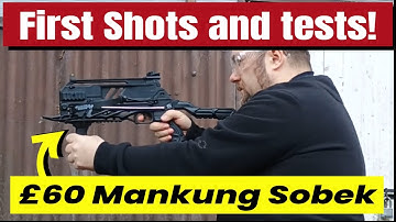 De goedkoopste kruisboog uit een tijdschrift schieten - de Mankung Sobek van £ 60