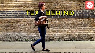 Download Lagu Text Behind Objects In Kinemaster | Text Behind Object Tutorial | Text Behind Moving Object MP3