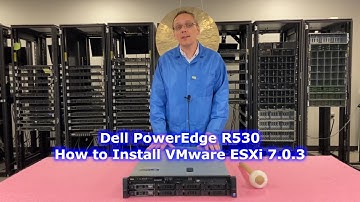 Dell PowerEdge R530 VMware ESXi | How to Install VMware ESXi 7.0.3 | Hypervisor | Virtual Machine