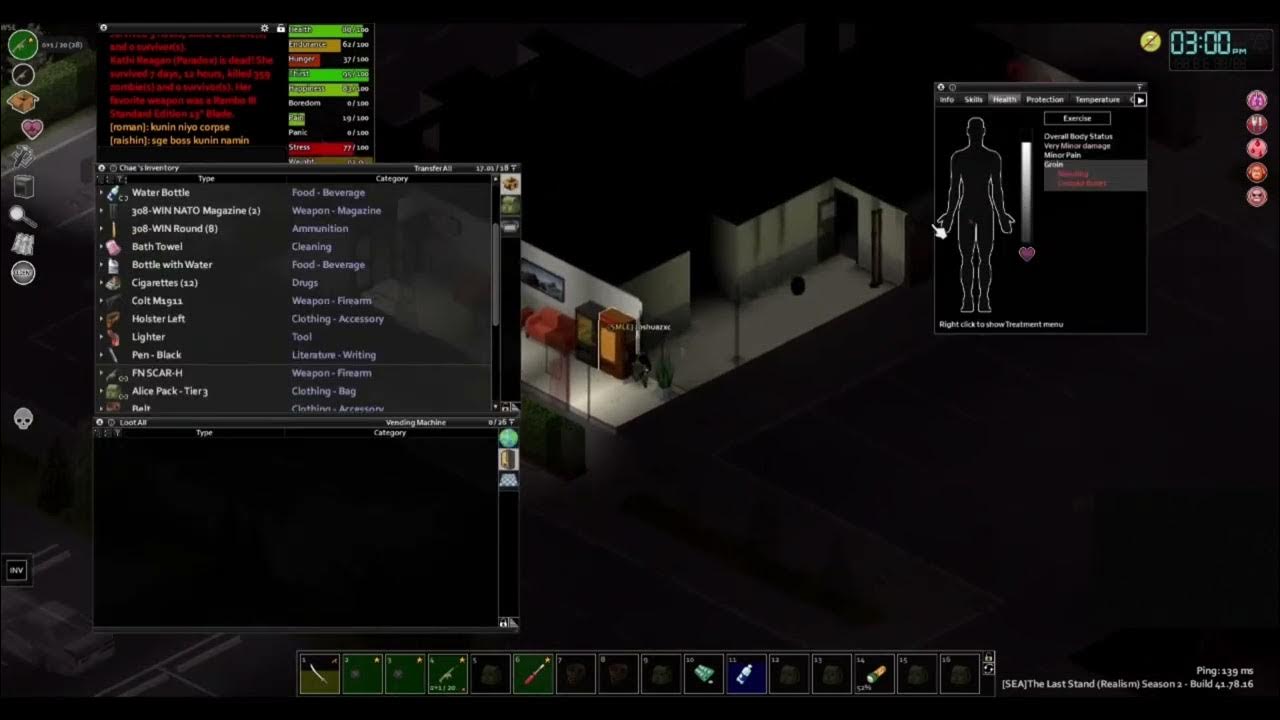 Project Zomboid PvP Random Clips 6 YouTube