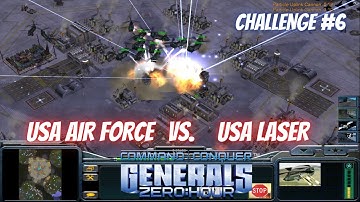 Zero Hour USA Air Force Challenge #6 – vs USA Laser (Hard Difficulty)