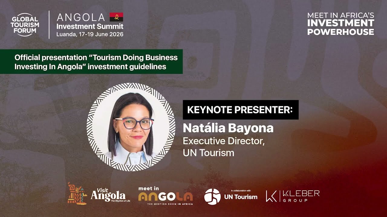 Still from Official presentation of the Tourism Doing Business Investing In Angola investment guidelines