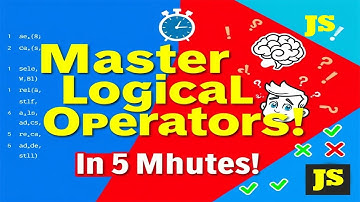 Learn JavaScript LOGICAL OPERATORS in 5 minutes ❗