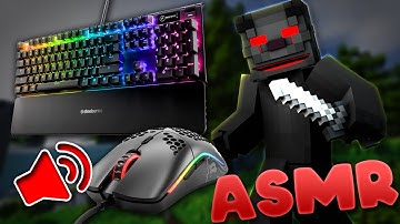 BEST Keyboard + Mouse Sounds ASMR (240 FPS!) | Hypixel UHC Deathmatch