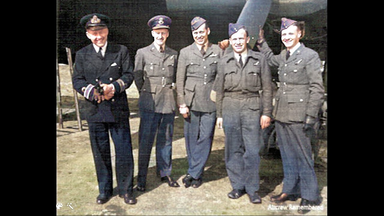 WW2 Nedskytingen av engelsk bombefly ved Kopervik på Karmøy