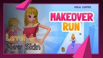 | 👰Makeover Run💄👗 New Skin Level 6 | #shorts #videos