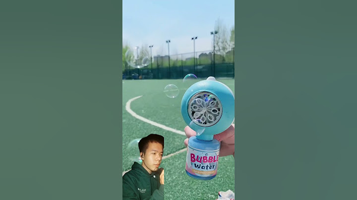 REVIEW | SÚNG BẮN BONG BÓNG